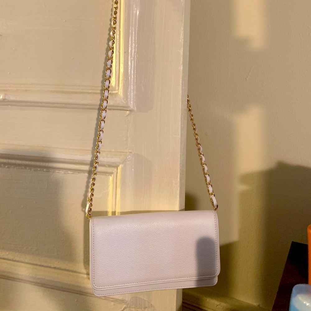 White Nordstrom Purse/Clutch